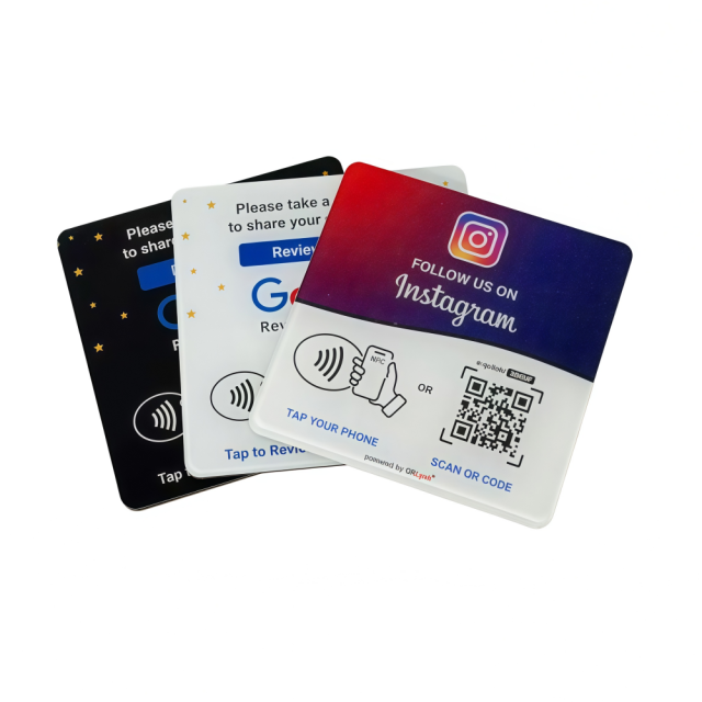 NFC Acrylic Display Sign