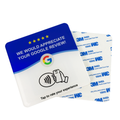 NFC Acrylic Table Sticker