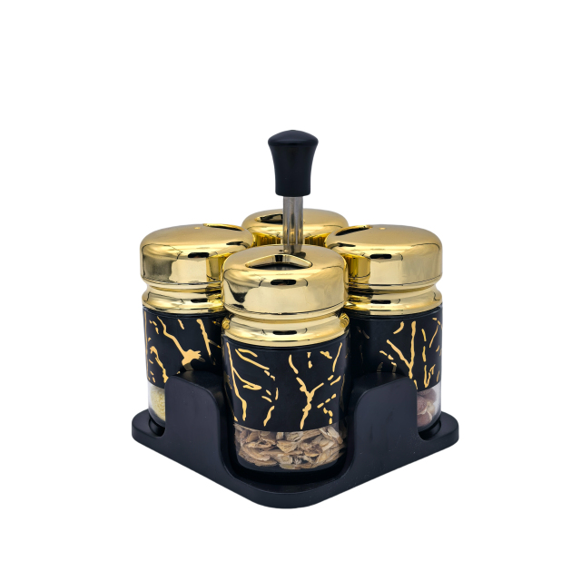 Rotary sprinkle bottle seasoning box