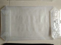 PE transparent valve bag, PE valve bag, PE package bag.