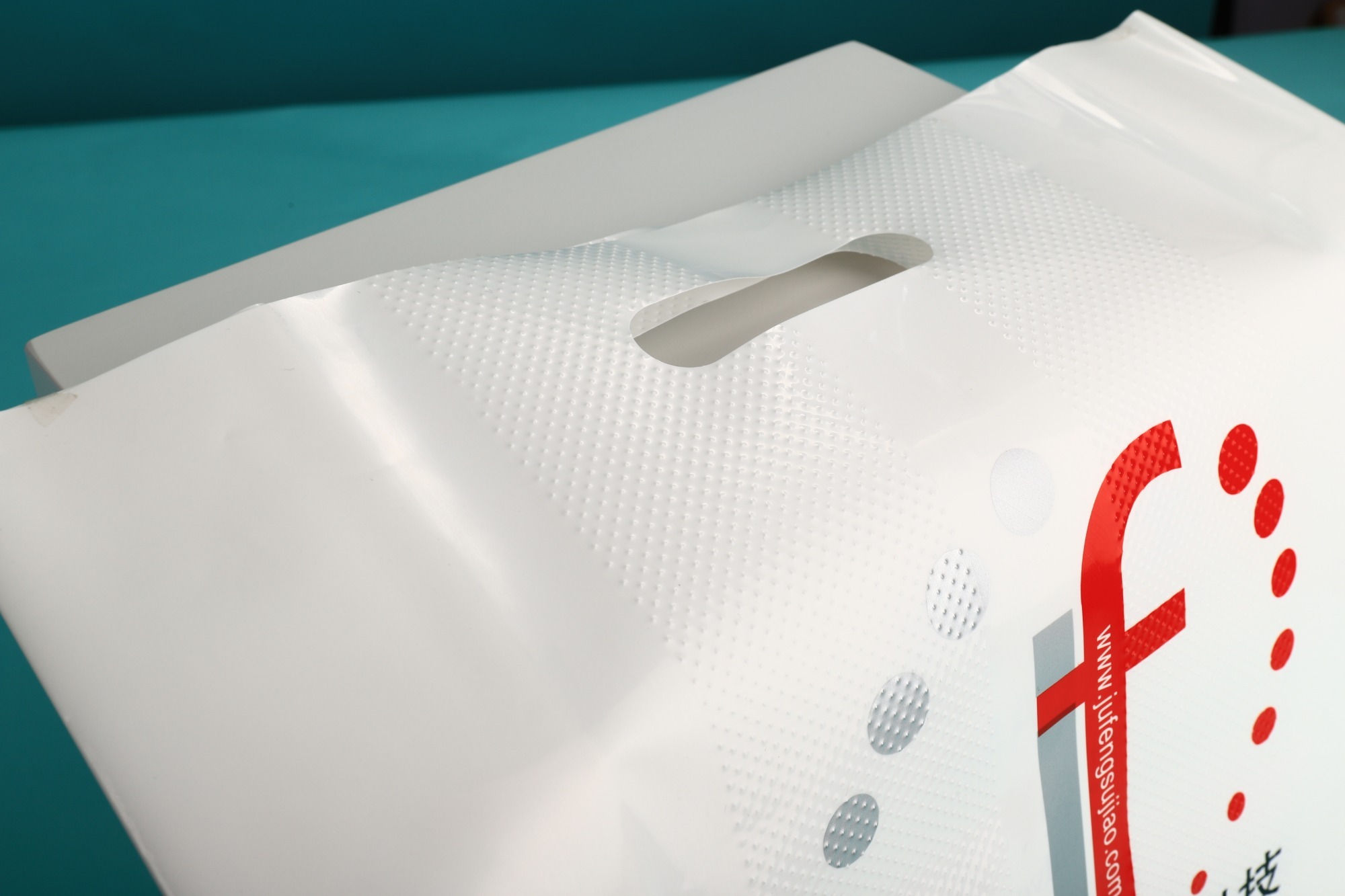 PE open top bag, FFS heavy duty plasic bag, three-layer co-extruded bag