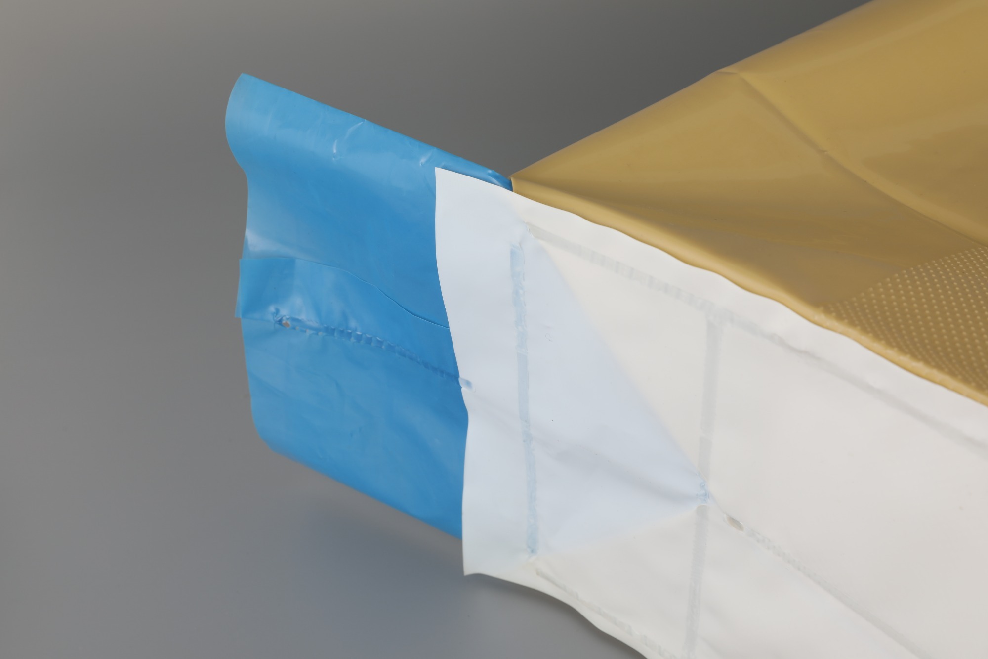 PE valve bag for chemical product package, poly valve bag