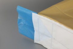 PE valve bag for chemical product package, poly valve bag