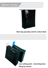 PE valve bag for chemical product, suitbale for automatic filling machine