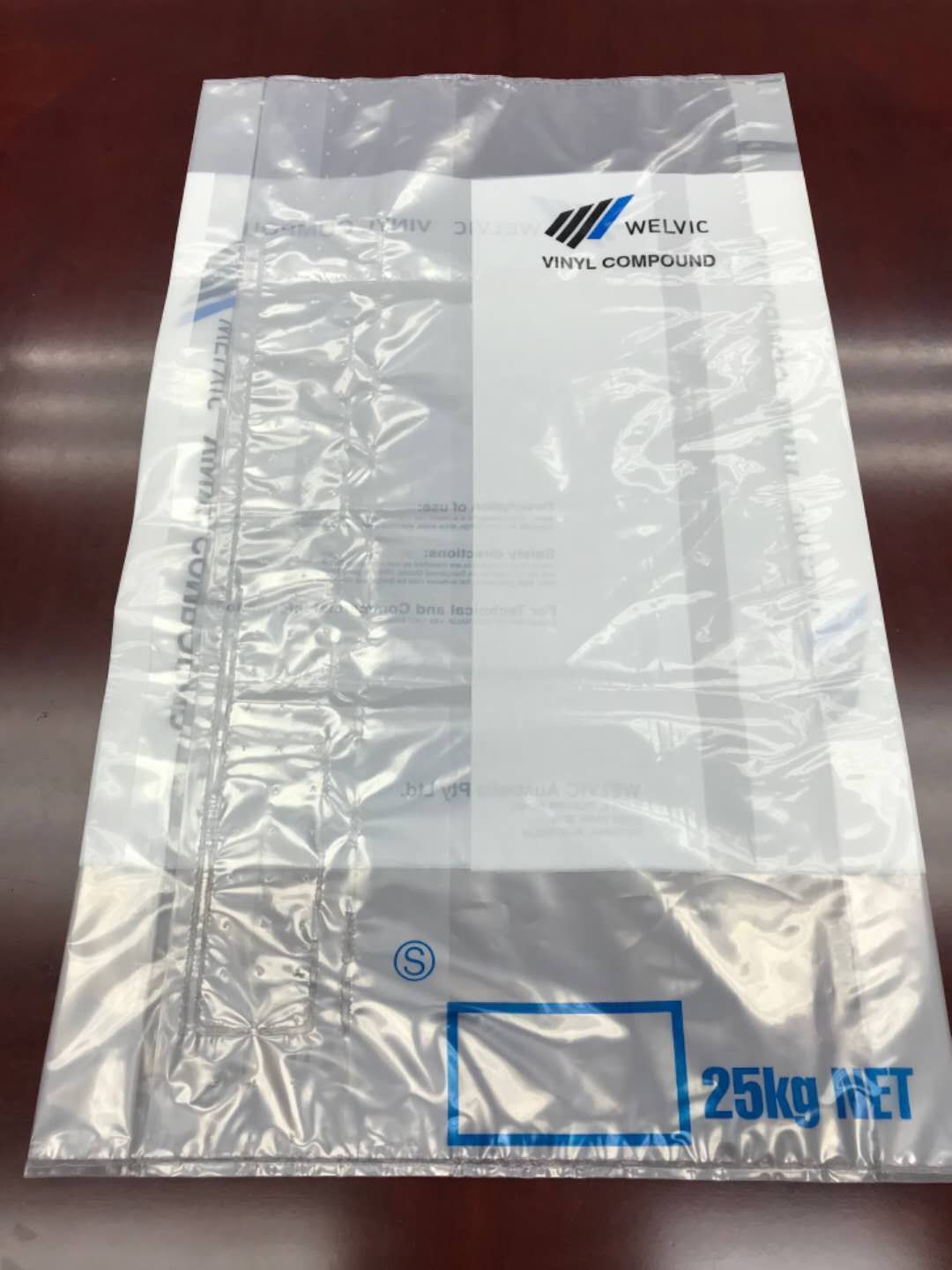 poly bag with vertical valves, PE bag with valve for 10-50kg