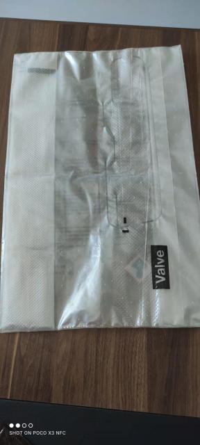 PE vlave bag, self closed bag for 5kg, 10kg, 20kg chemical product package