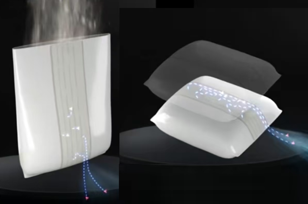 FFS bag,  EVA low melt point bag