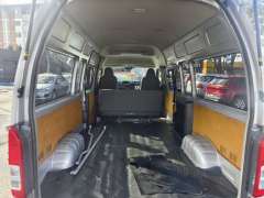 2018 TOYOTA Hiace, Commuter SLWB, high roof, wide body, 8961km, $ 49999, Ready for work.