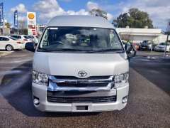 2018 TOYOTA Hiace, Commuter SLWB, high roof, wide body, 8961km, $ 49999, Ready for work.