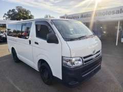 2013 TOYOTA Hiace, auto, low kilometers, well maintained, $24999 Ready for work.