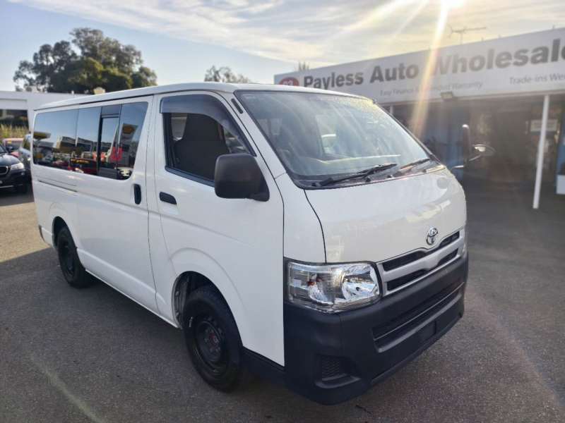 2013 TOYOTA Hiace, auto, low kilometers, well maintained, $24999 Ready for work.