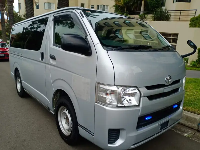 2018 Toyota Hiace LWB, New Shape,Turbo Diesel, auto, $29999 On special.