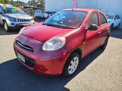 2013 NISSAN MICRA ST, auto, low kilometers, $ 2999 Cheap runaround.