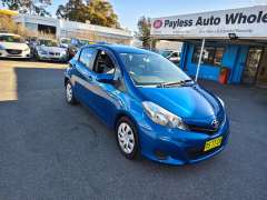 2012 TOYOTA YARIS YRS, 5doors, auto, only done 87865km! $ 11999 Cheap reliable 1st car.