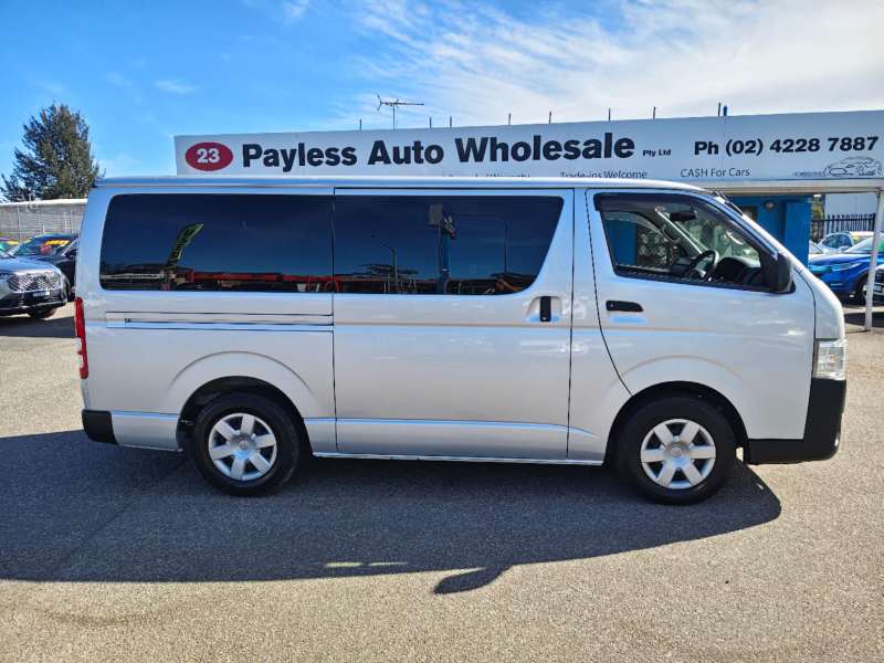 2015 TOYOTA HIACE DX, 6 seats, auto, low kilometers, well maintained, $ 23999 On special