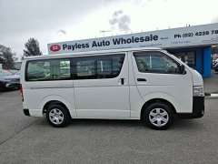 2019 TOYOTA HIACE DX, 6seats, auto, 55320km only, $ 28999 Ready for work.