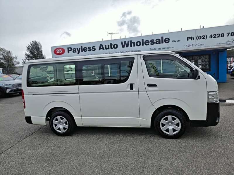 2019 TOYOTA HIACE DX, 6seats, auto, 55320km only, $ 28999 Ready for work.