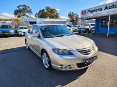 2005 MAZDA MAZDA3 SP23, auto, low kilometers, $ 5999 Cheap sporty looking car.