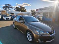 2010 LEXUS IS250 SPORTS LUXURY, auto, Top of the range, $ 8999 On special