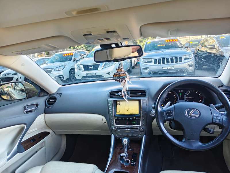 2010 LEXUS IS250 SPORTS LUXURY, auto, Top of the range, $ 8999 On special