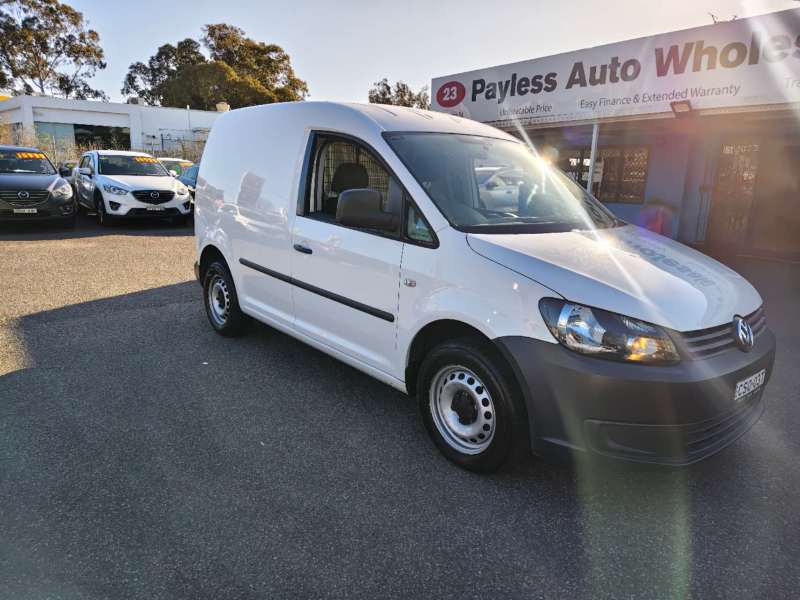 2013 VOLKSWAGEN CADDY TDI250, $ 6999 Cheap reliable work van.