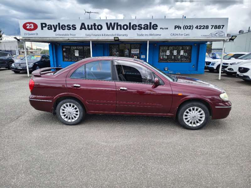 2004 NISSAN PULSAR Q, auto, $ 2999 Cheap reliable runaround.