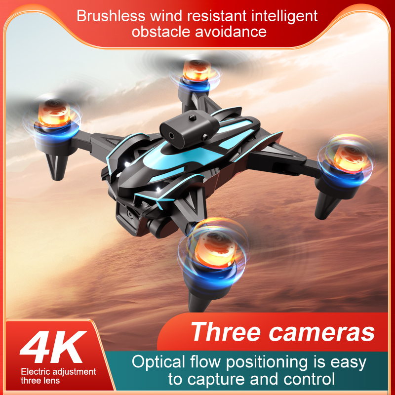 K12 MAX Mini Drone 4k Profesional HD Camera Obstacle Avoidance Aerial Photography Brushless Motor Foldable Quadcopter Toys