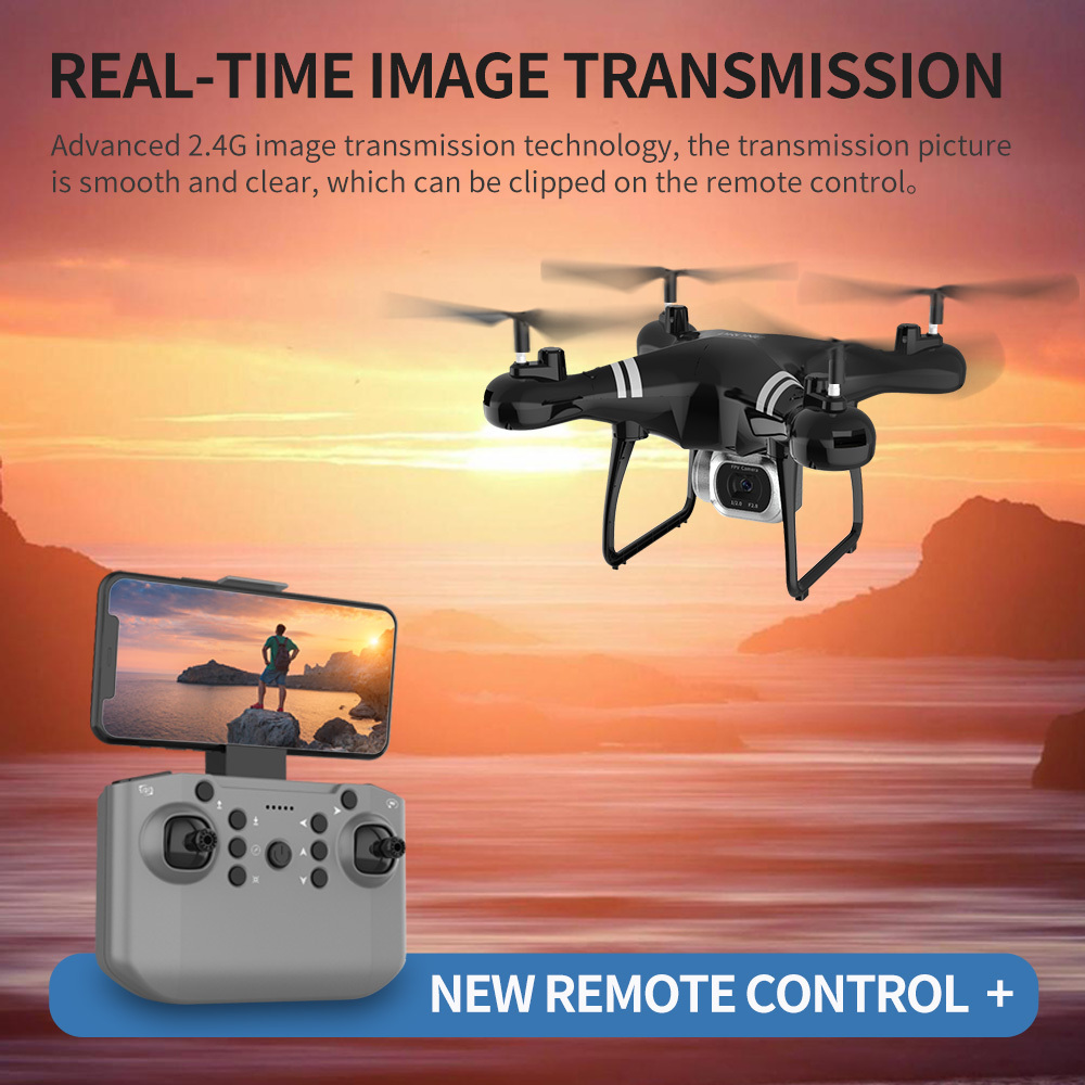 KY101 Drone 4K Camera HD WIFI Transmission GPS Fpv Drones Air Pressure Fixed Height Four-axis Aircraft
