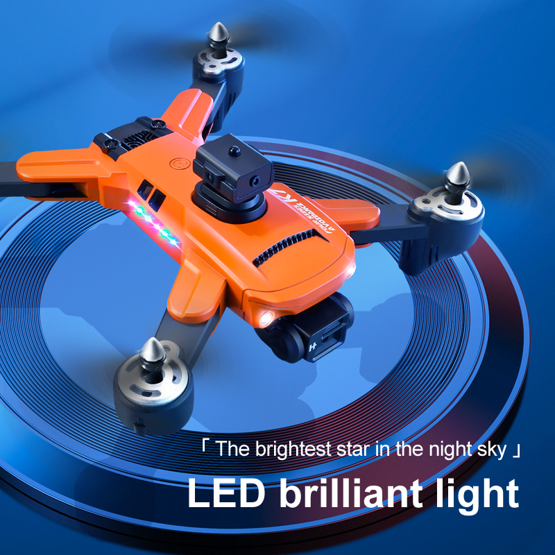 K7 Drone 5G WiFi FPV 360° Laser Obstacle Avoidance 4K HD Dual Camera Brushless Motor Optical flow localization RC Quadcopter Toy
