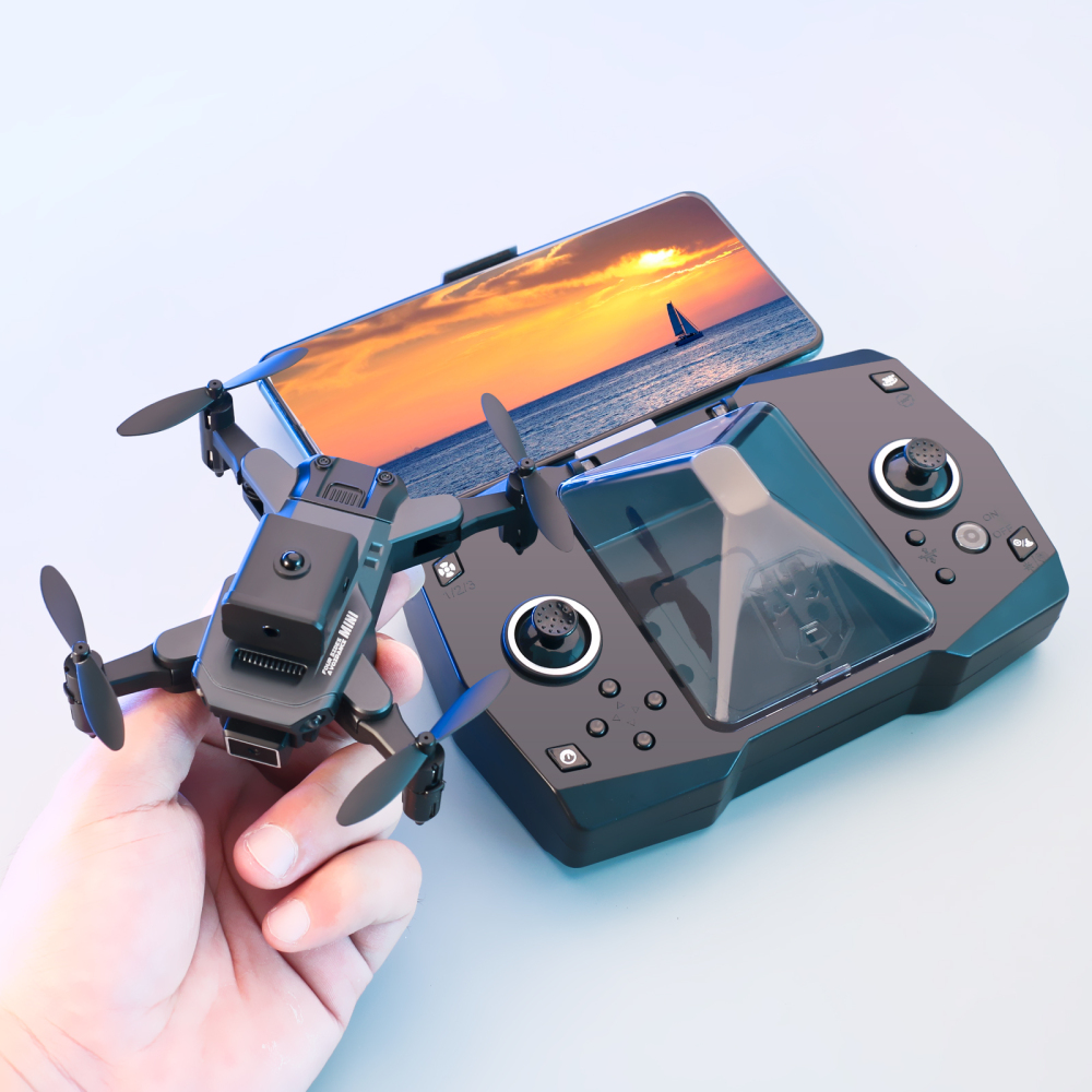 KY912 Drone with Camera 4K Dual Camera Mini Drone Portable WIFI HD Transmission Drone Professional Drone Smart Tracking Drone