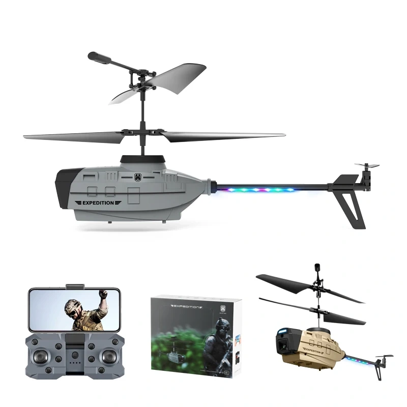 New KY202 RC Helicopter 10K Ultra HD Dual Camera Gesture Sensing Intelligent Hovering Obstacle Avoidance RC Drone Toy Gift