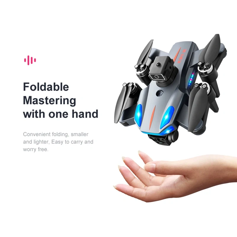 K911 SE Drone Long Endurance GPS Return Brushless Motor 4K HD Three Camera 360° Laser Obstacle Avoidance RC Quadcopter Drone Toy