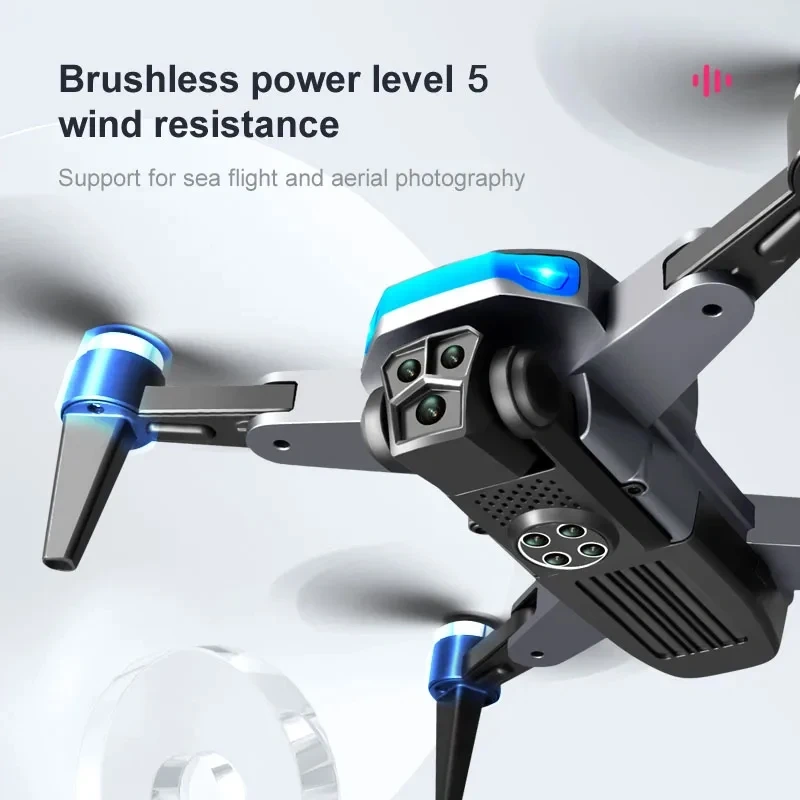 K911 SE Drone Long Endurance GPS Return Brushless Motor 4K HD Three Camera 360° Laser Obstacle Avoidance RC Quadcopter Drone Toy