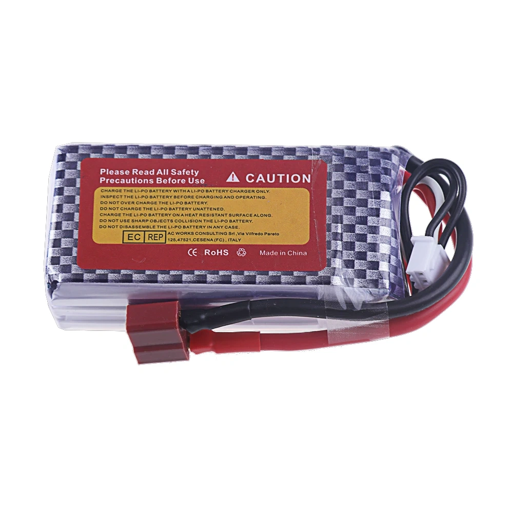 3S 11.1v 1500mAh LiPo Battery for Rc Car Helicopter Airplane 11.1 v Rechargeable Lipo Battery T/XT60/JST Plug For WLtoys V950