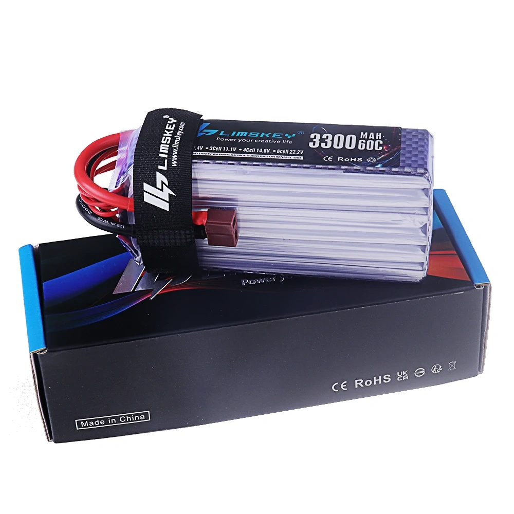 6S 3300mah Lipo Battery 60C RC Racing Car Boats Drone Parts With Deans T XT60 Plug 22.2V Battery for Remote Controlled Toys