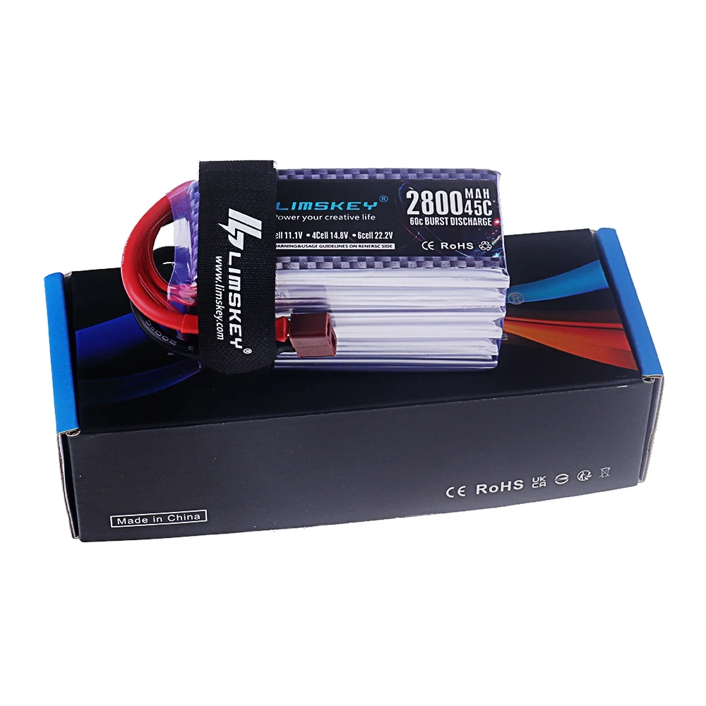 6S Power Battery 22.2V RC Lipo 2800mah XT60 T Plug 45C Battery For RC Electric Toys Helicopter Racing Vehicle Cars Spare Battery