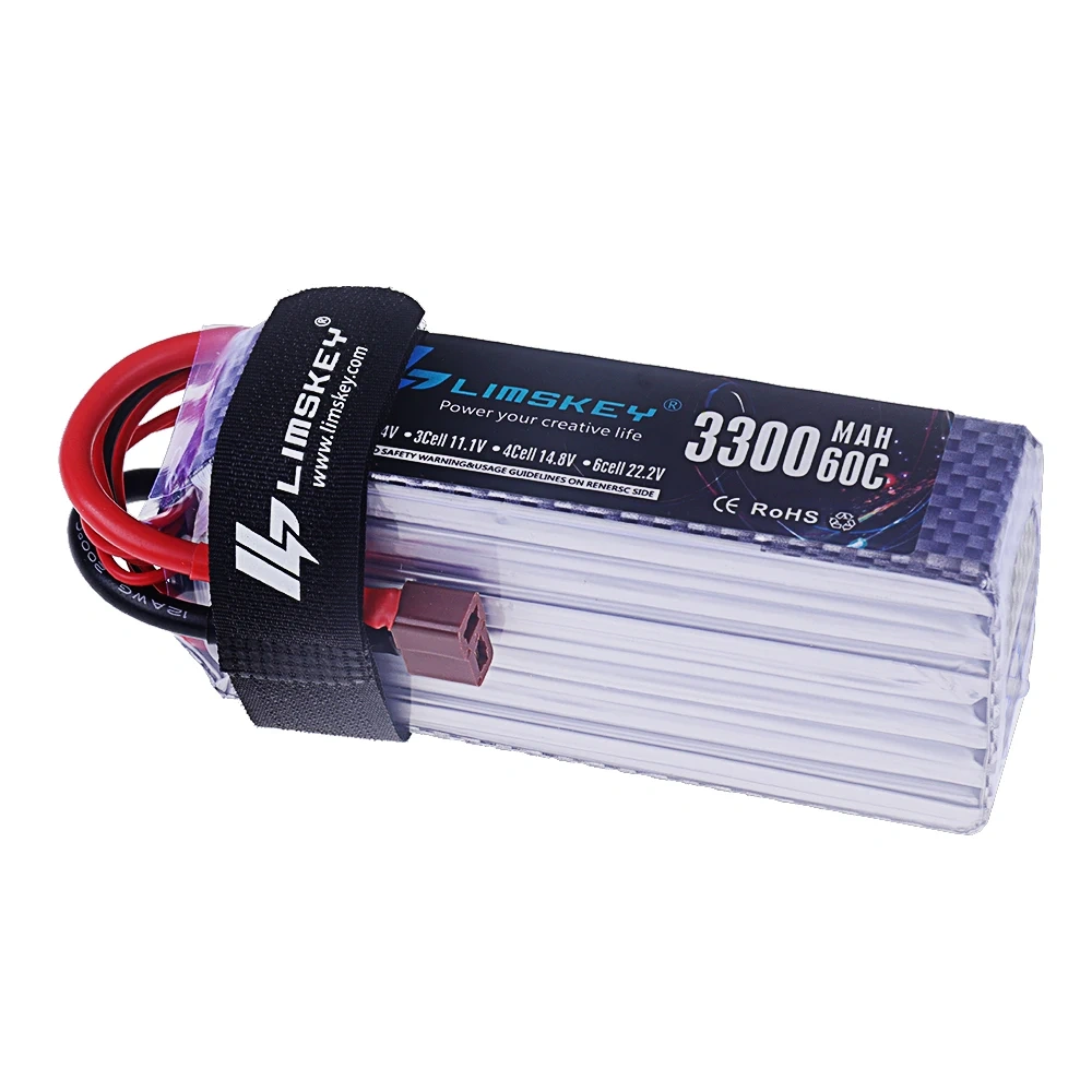 6S 3300mah Lipo Battery 60C RC Racing Car Boats Drone Parts With Deans T XT60 Plug 22.2V Battery for Remote Controlled Toys