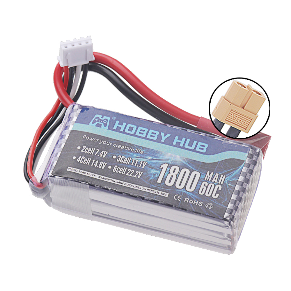 3S 11.1V Lipo Battery Deans T/XT60 1500mAh 1800mah 2200mAh 2800mAh 4200mAh 5200mah 6000mAh For RC Car Truck Buggy Racing Boats