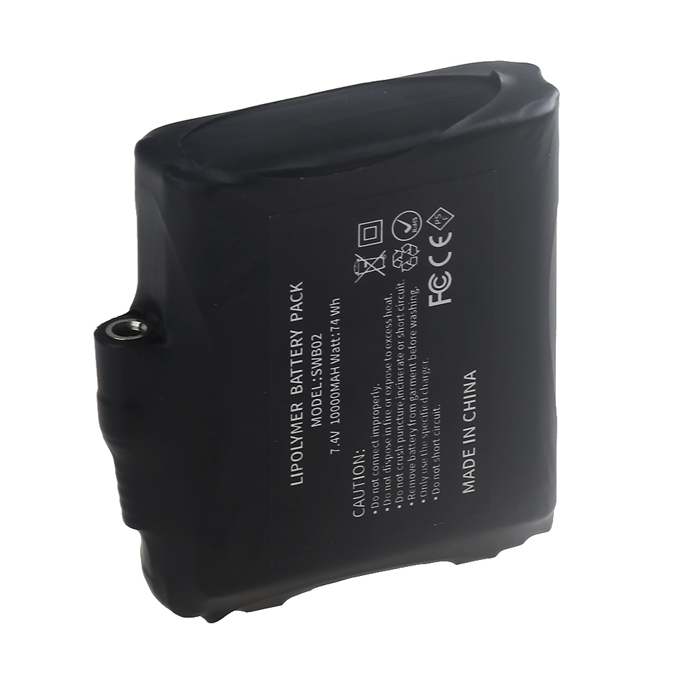 New High-Quality7.4 V, 10000mAh Rechargeable Lithium Polymer Battery for Heated Gloves, Winter Heating Stockings, Heated Motorcycle Gloves, Antifreeze Battery