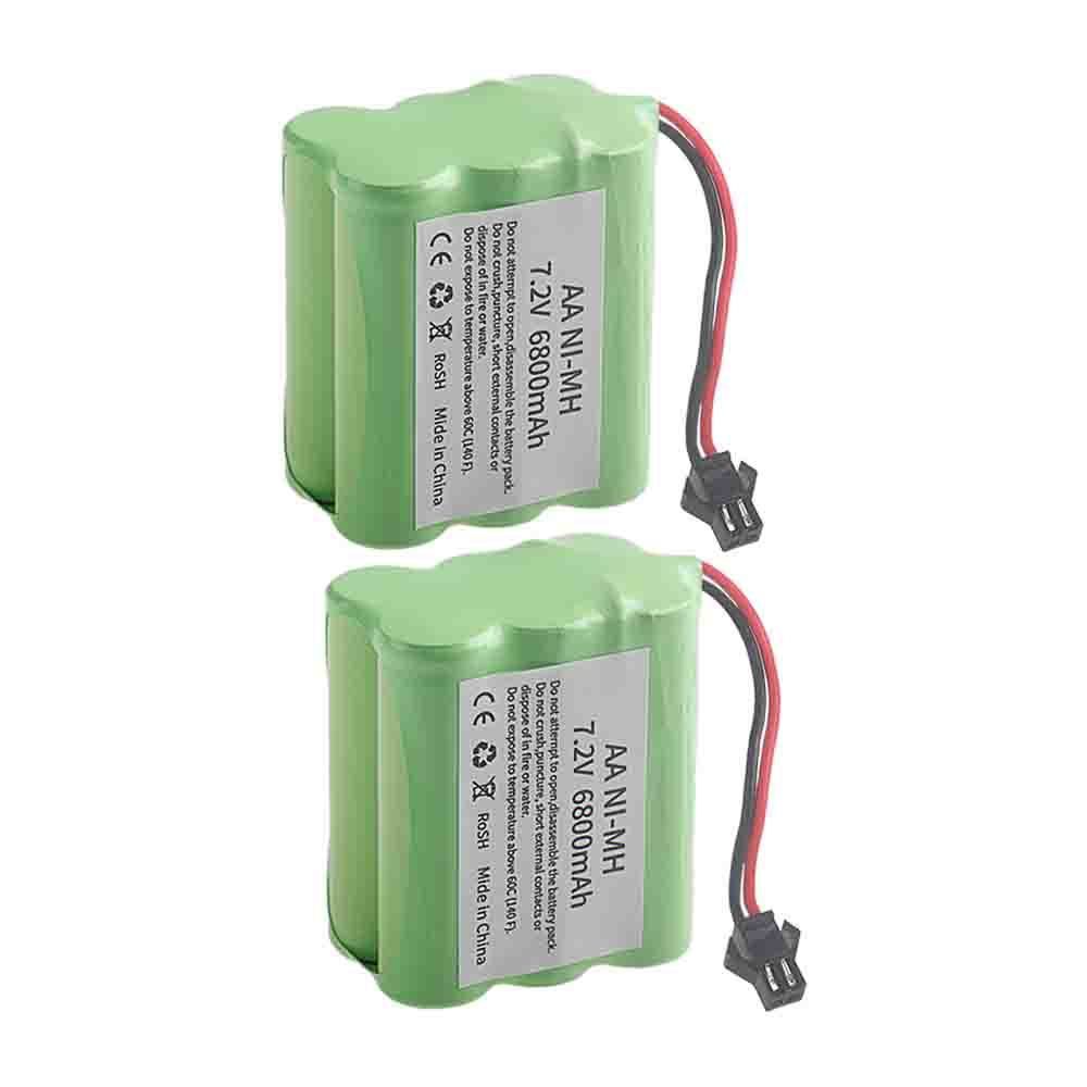 NEW SM Plug 7.2v 6800mah NiMH Battery For Rc Toys Cars Trucks Tanks Robots Boats Guns Ni-MH AA 7.2v Rechargeable Battery Pack ﻿