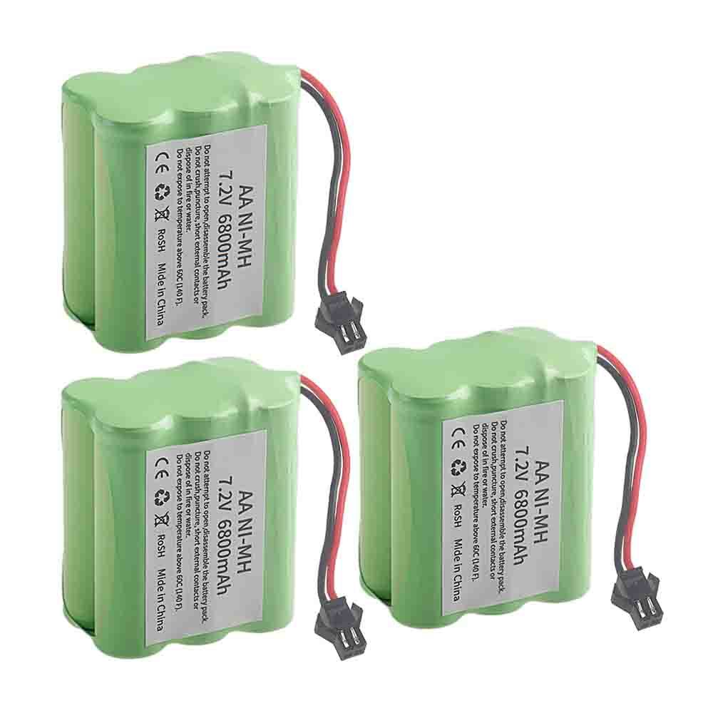 NEW SM Plug 7.2v 6800mah NiMH Battery For Rc Toys Cars Trucks Tanks Robots Boats Guns Ni-MH AA 7.2v Rechargeable Battery Pack ﻿
