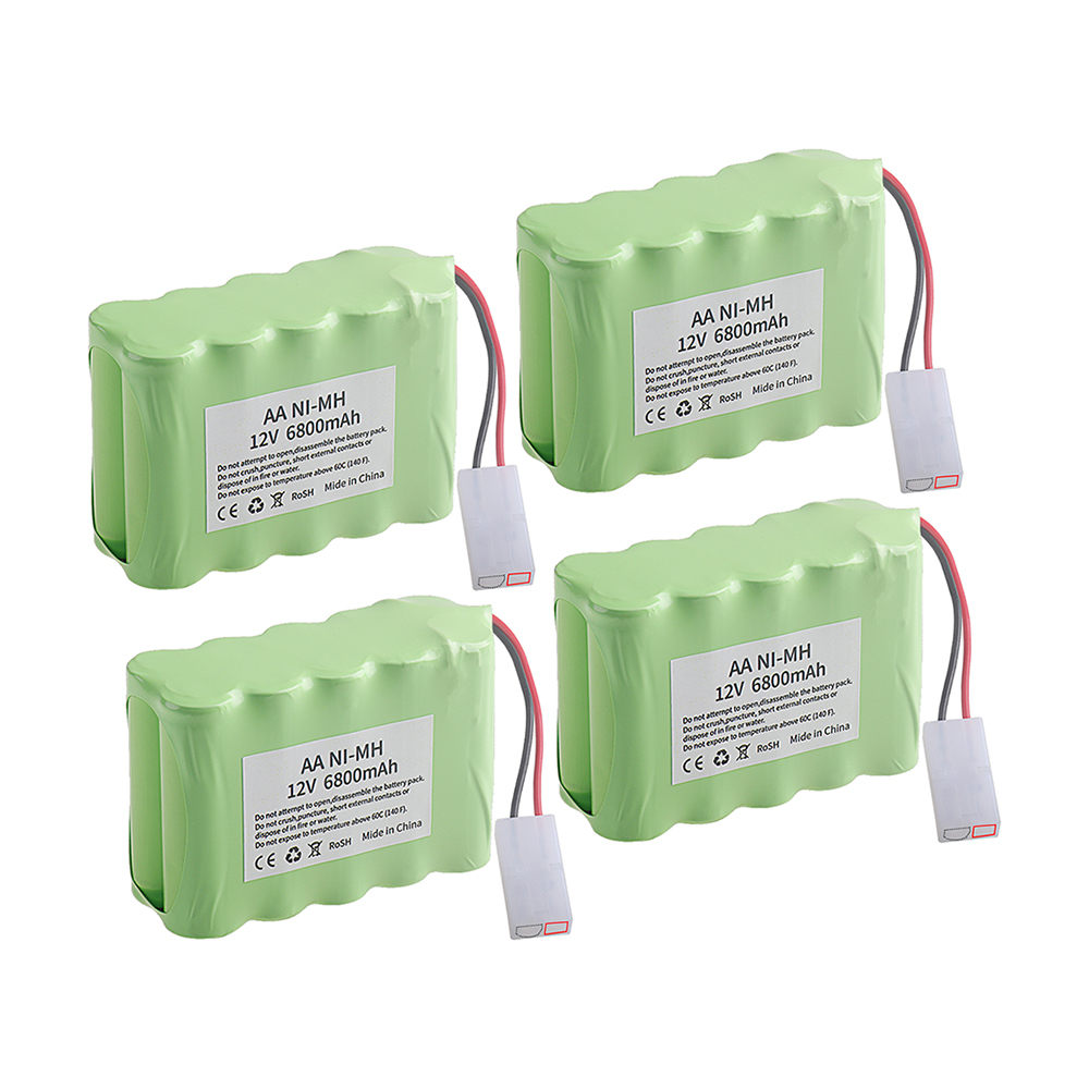 Upgrade Aa 12V 6800mAh NiMH Battery Tamiya 2P Plug For Rc toy Car Tank Train Robot Boat Gun Ni-MH 10*AA 12V Rechargeable Battery 3000mah