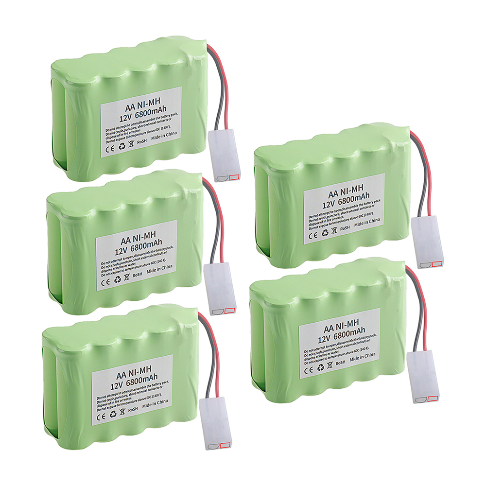 Upgrade Aa 12V 6800mAh NiMH Battery Tamiya 2P Plug For Rc toy Car Tank Train Robot Boat Gun Ni-MH 10*AA 12V Rechargeable Battery 3000mah
