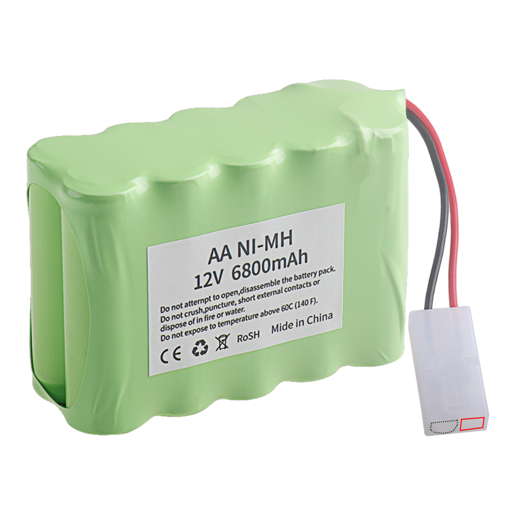 12V 6800mAh NiMH Battery Tamiya/2P SM/2P Plug For Rc toy Car Tank Train Robot Boat Gun Ni-MH AA 12V Rechargeable Battery vs 2800mag