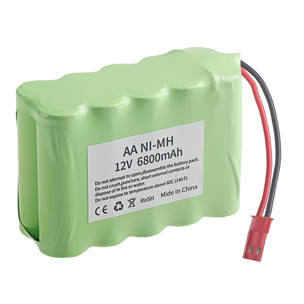 12V 6800mAh NiMH Battery Tamiya/2P SM/2P Plug For Rc toy Car Tank Train Robot Boat Gun Ni-MH AA 12V Rechargeable Battery vs 2800mag