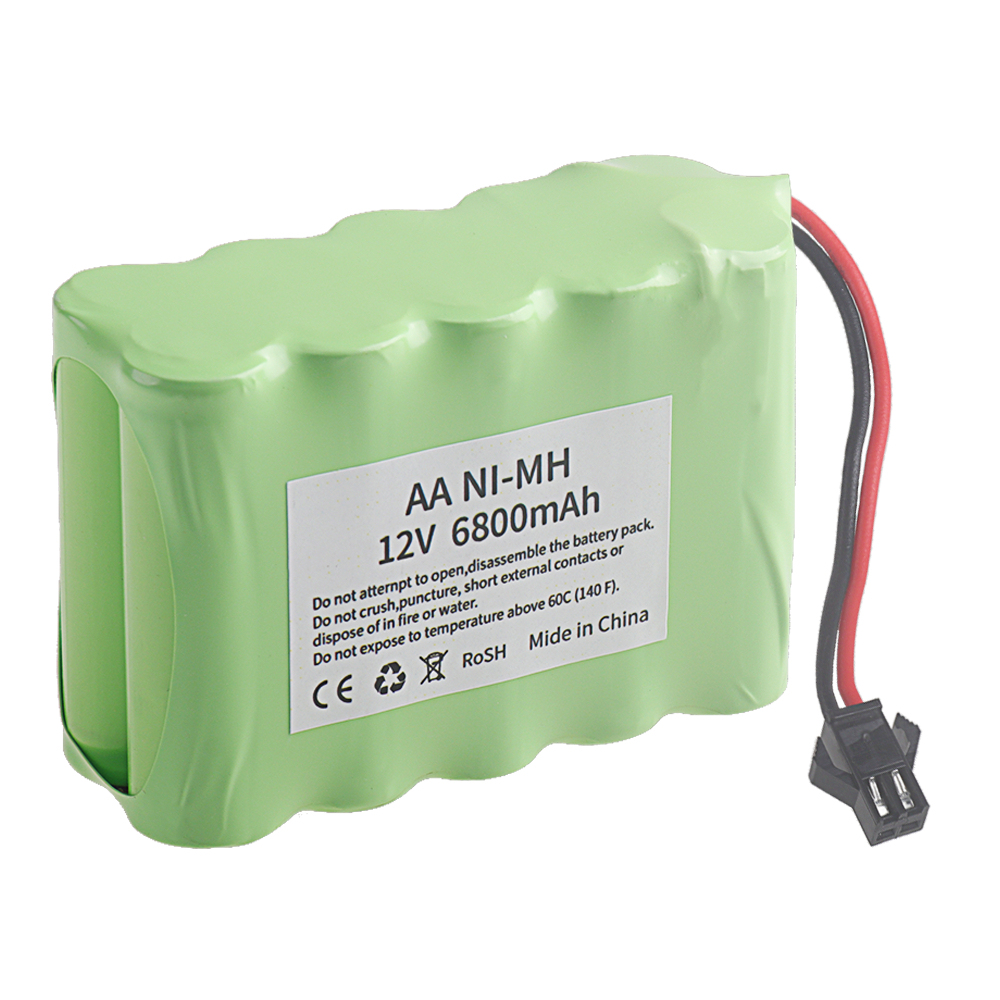12V 6800mAh NiMH Battery Tamiya/2P SM/2P Plug For Rc toy Car Tank Train Robot Boat Gun Ni-MH AA 12V Rechargeable Battery vs 2800mag
