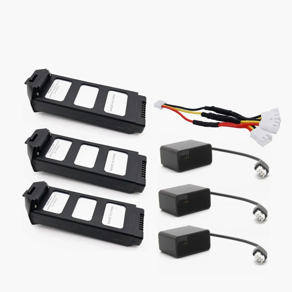 7.4V 1800mAh Battery For MJX R/C Bugs 5W B5W JJRC X5 Pro RC Quadcopter Drone Spare Part 7.4v LiPo Battery Charger Set