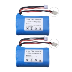 2pcs 21700 Tamiya plug