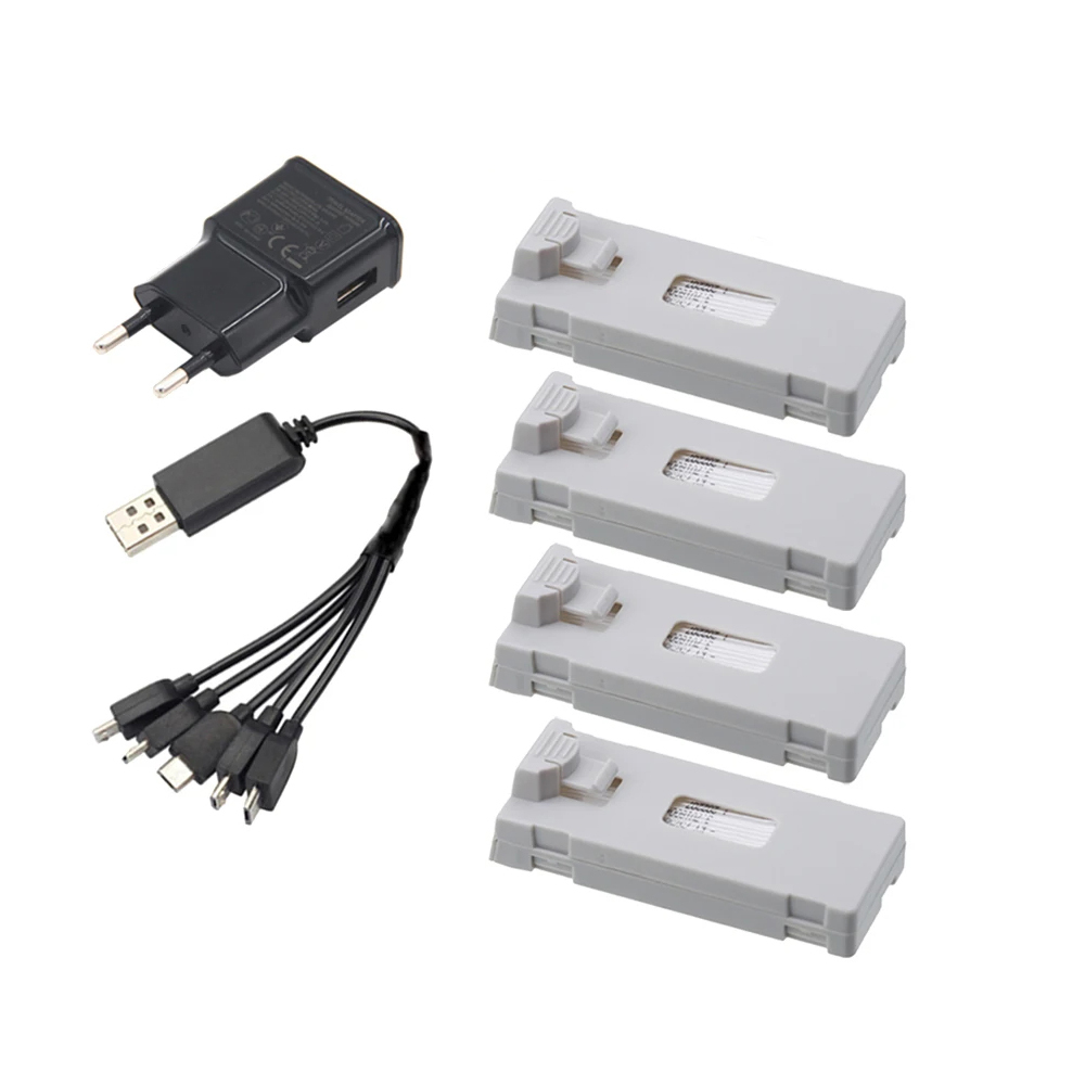 RC Drone Battery For E88 E88PRO Ls-E525 E525 PRO Mini Uav Quadruplane Battery 3.7V 1800mAh E88 Battery with Charger