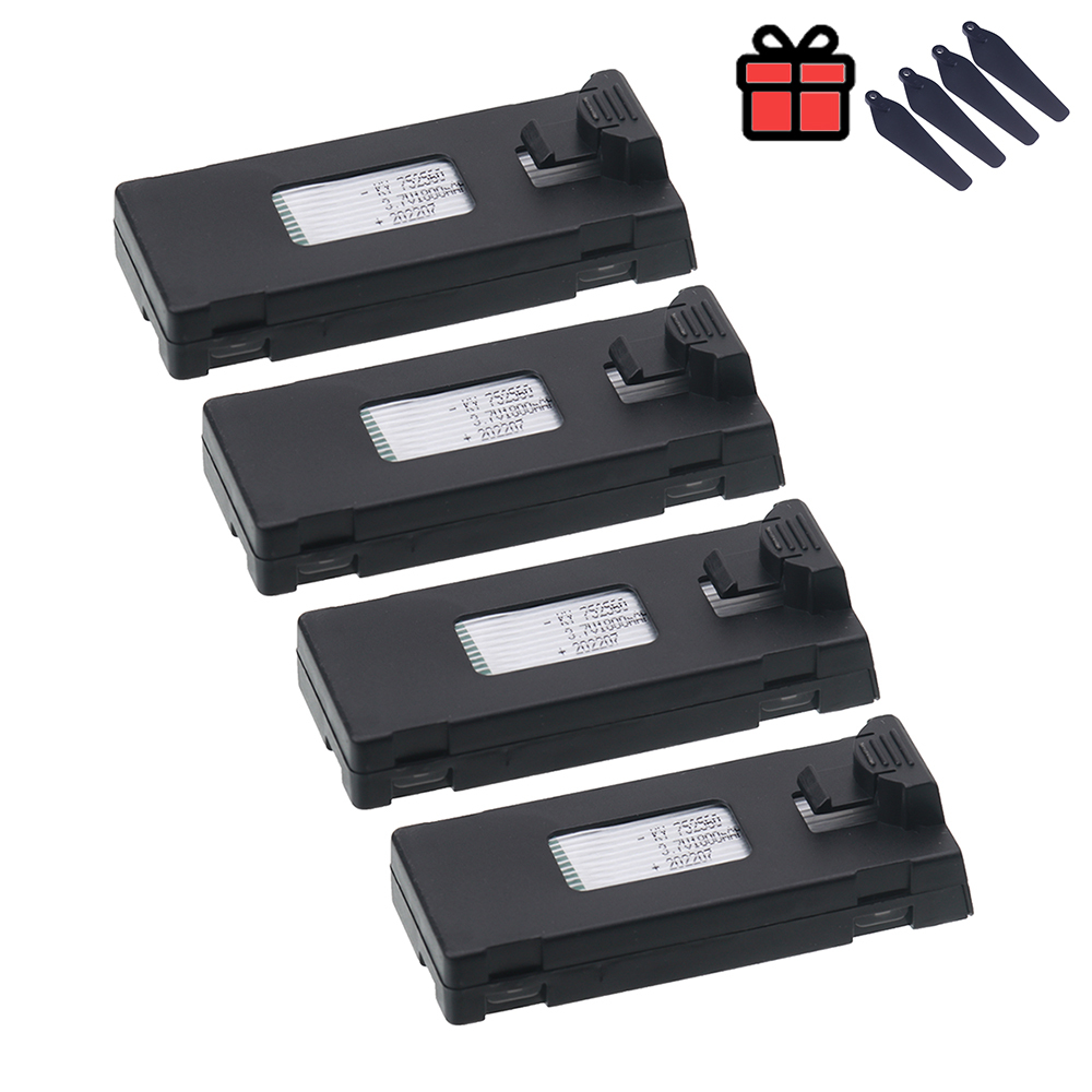 2-10pcs 3.7V 1800Mah RC Drone Battery Accessory For E88 E88PRO Ls-E525 E525 PRO Charger Mini Uav Drone Battery Special 1800mAh Rc Parts
